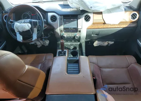 2014 Toyota Tundra Crewmax Platinum from USA, damaged, VIN 5TFGY5F12EX160979